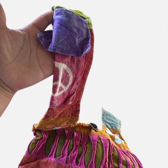 BOHO PATCHWORK shoulder bag - Picture 2 of 3